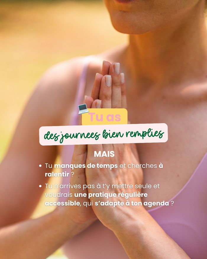 Le yoga adapté aux journées bien remplies