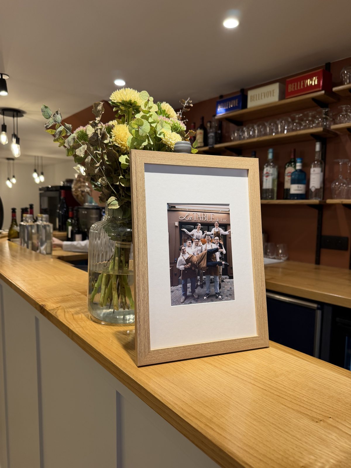 L'équipe de La Table de Luc, restaurant raffiné au Mans
